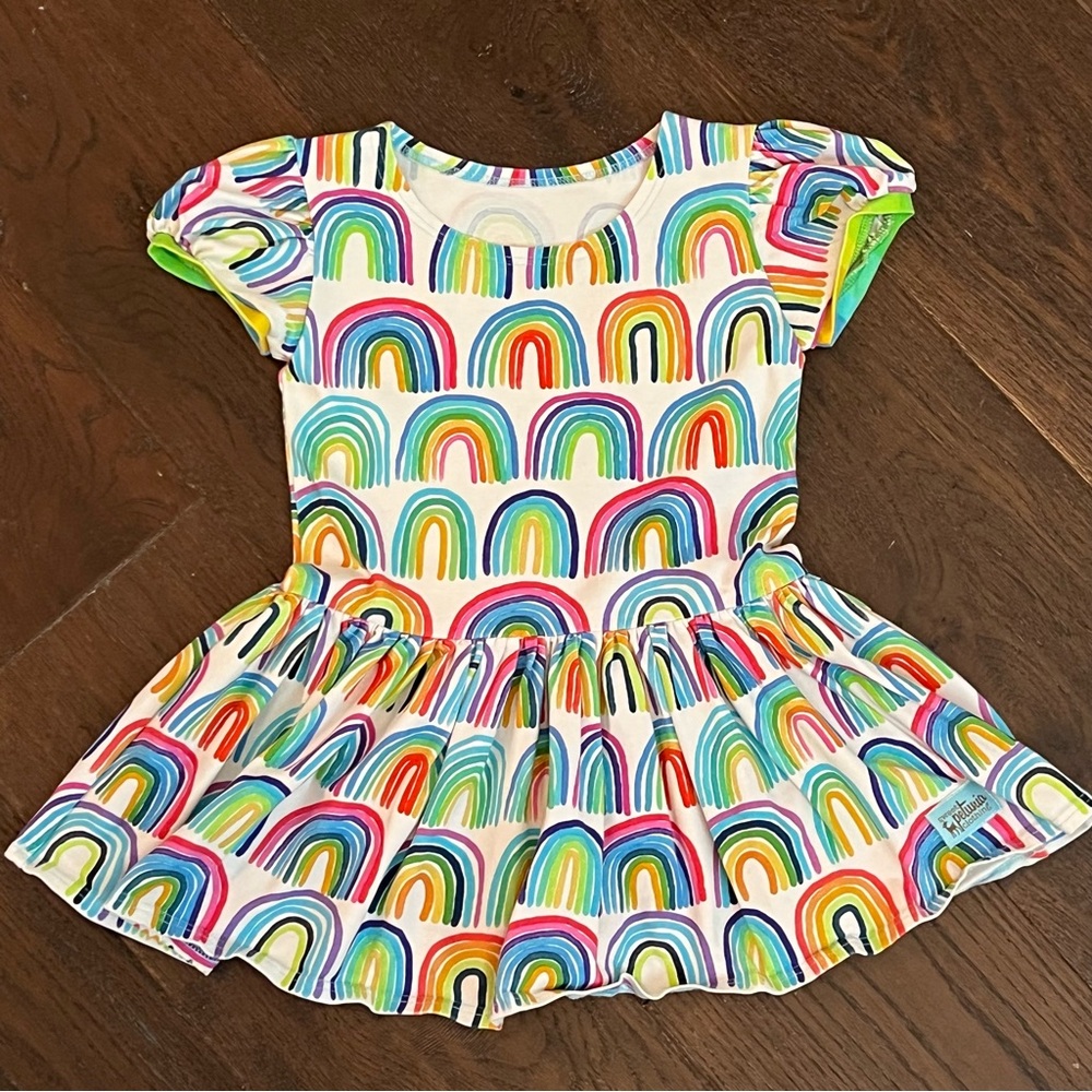 Sweet Petunia Rainbow Tunic